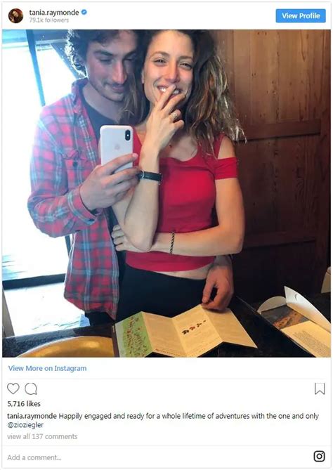 tania raymonde relationships|Tania Raymonde Engaged To Artist Boyfriend Soon。